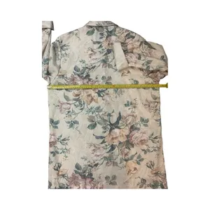San Moire Vintage Woman Size S 80's Floral Pastel Oversized Retro Grandma Blazer thumbnail 4