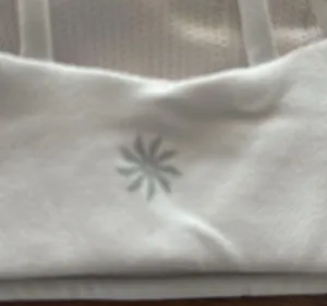 Athleta white strappy bra, size small thumbnail 3