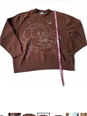Aritzia TNA brown elephant sweater thumbnail 5