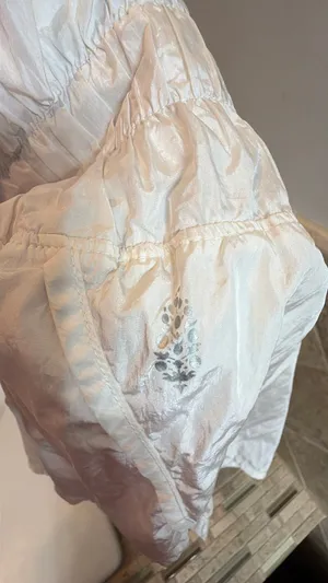 Free People White High-Waist Shorts thumbnail 6
