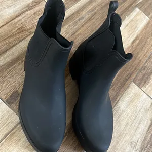 Jeffrey Campbell black rain boots thumbnail 2
