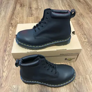 DR MARTENS 939 Ben black leather lace up ankle boots booties shoes new thumbnail 7