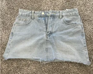 Denim mini skirt Blue thumbnail 1
