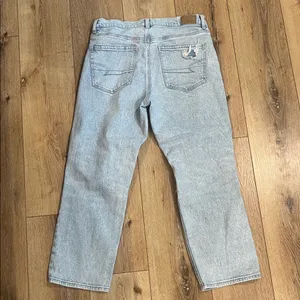 American Eagle Outfitters Light Blue High Rise Women's Jeans thumbnail 2