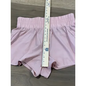 SheIn Pink Loose‑Fit Activewear Shorts Elastic Waist Size XL Soft Girl Style thumbnail 5