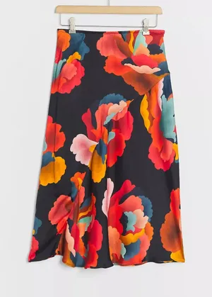 Farm Rio Fizan Bias Midi Skirt thumbnail 1