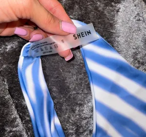 SheIn Blue Bikini thumbnail 2
