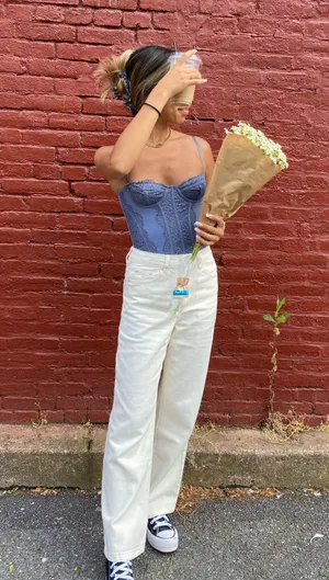 Showpo White Jeans thumbnail 1
