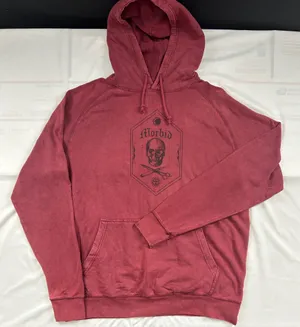 Morbid Podcast Autopsy Stylist Hoodie True Crime Merch Size L thumbnail 2