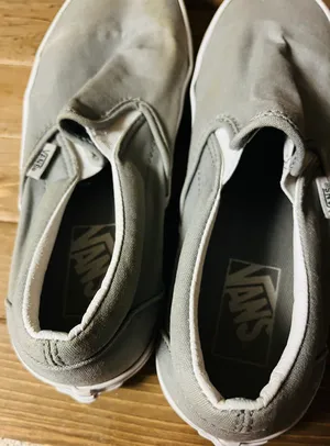 Vans grey slip on women's 7.5 thumbnail 7