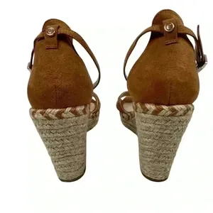 Circus by Sam Edelman Espadrille Sandals Brown Criss-Cross‎ Ankle Size 8.5 thumbnail 10