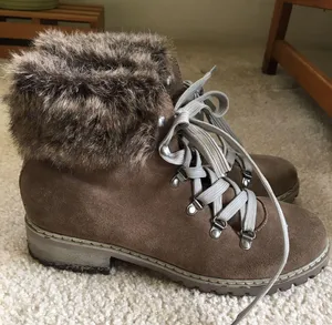 G.H. Bass & Co NWOT Suede and Faux Fur Boots thumbnail 1