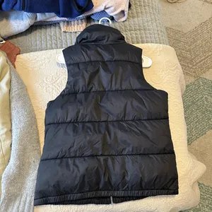 Black Puffer Vest thumbnail 2