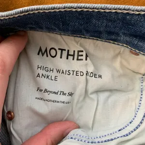 Mother High Waisted Rider Ankle Jeans Far Beyond The Sky Womens Size 27 thumbnail 15