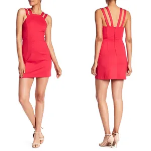 French Connection Whisper Lula Double Strap Dress thumbnail 2