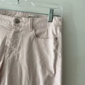 Zara Light Pink Medium Rise‎ Slim Fit Pants thumbnail 2
