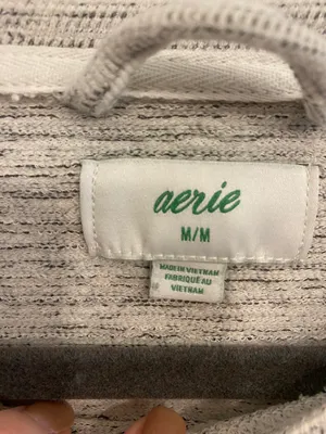 Aerie Grey Pullover thumbnail 2