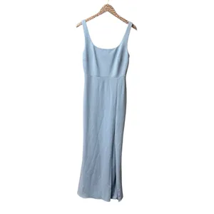BHLDN Anthropologie Adena Dress Sleeveless Bridesmaid Gown Light Blue 6 NWT NEW thumbnail 2