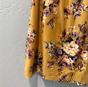 Streetwear Society Yellow Floral Short Dress thumbnail 7