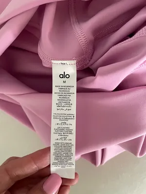 Alo Yoga NWT High Waist Airlift Leggings Candy Heart Pink Size M thumbnail 12