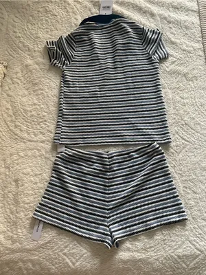 Princess Polly On Vacation Set Blue Stripe thumbnail 6