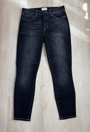 L'Agence EUC Women's Dark Wash High Rise Skinny Jeans Size 28 thumbnail 1