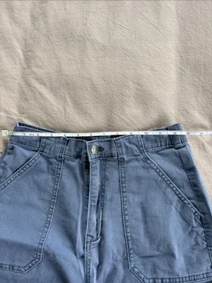Gloria Vanderbilt Blue Cargo Shorts - S thumbnail 5