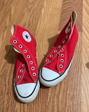 Red Converse High-Top thumbnail 1