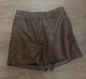 Babaton Leather Shorts Aritzia thumbnail 1