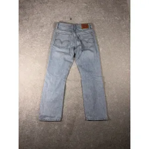 levis‎ wedgie straight distressed womens light wash button fly 25 thumbnail 7
