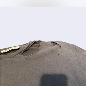 Free People Gray Short Sleeve Tee thumbnail 2