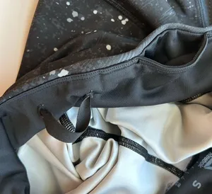 Reebok Black Night Sky Workout Leggings Small thumbnail 5
