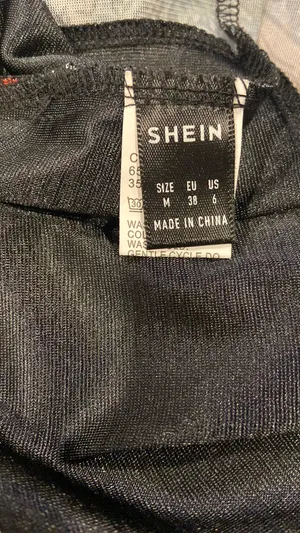 Printed Skirt Black Size M thumbnail 4
