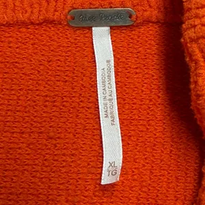 Free People Sweater Womens XL Ottoman Slouchy Tunic Orange Boho Workwear Cozy thumbnail 4