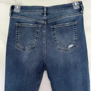 We the Free People Skinny Womens jeans Sz 30 Distressed Y2K Grunge Indie Sleaze thumbnail 7
