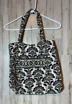 Vera Bradley Curvy Tote in Fanfare - Retired Pattern Like New‎ thumbnail 1