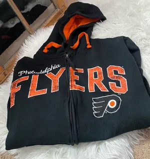 National Football League Team Apparel NHL Official Flyers Sweatshirt thumbnail 1