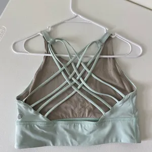 Lululemon women’s strappy‎ cross-back active top — medium thumbnail 4