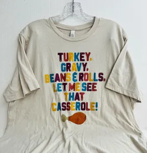 Canvas Bella Canvas Thanksgiving Themed T Shirt thumbnail 1