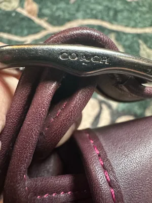 Beautiful 75th anniversary Coach Glovetanned Leather Saddle Bag - Oxblood thumbnail 3