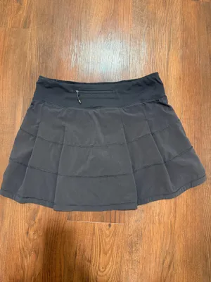 Lululemon Black Pace Rival Skirt Regular thumbnail 5