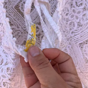 Free‎ people Elegant White Lace Women’s swimsuit cover thumbnail 2