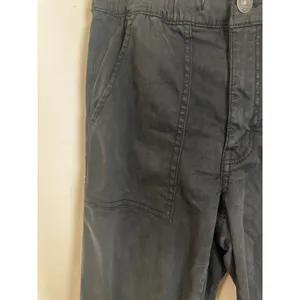 American Eagle Next Level Stretch Black Jogger Pants Ankle Zip Utility Women 8‎ thumbnail 3
