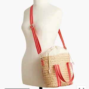 J.Crew Raffia tote bag thumbnail 4
