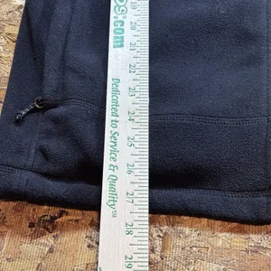 White Sierra Unisex Medium Black Full Zip Fleece Vest Outdoor Layering Casual thumbnail 7