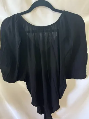 Karen Kane Button-Front Dolman Sleeve Top, Size M thumbnail 4