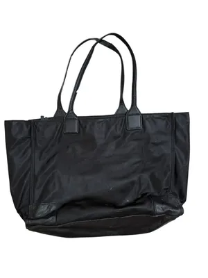 Tory Burch Black Nylon and Leather Tote thumbnail 5