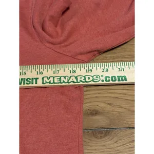 LL Bean Womens Shirt Coral M Reg Blouse Top Long Sleeve Casual Work Career‎ thumbnail 5