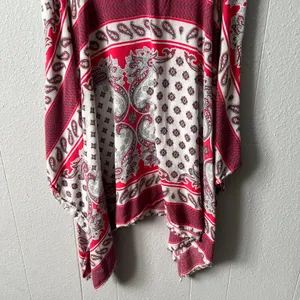 Umgee Womens Tank Dress Large Handkerchief Hem Paisley Floral Cottagecore Boho thumbnail 10