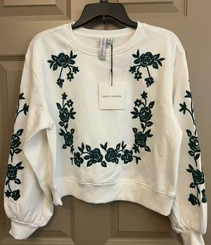 Sweatshirt White thumbnail 1